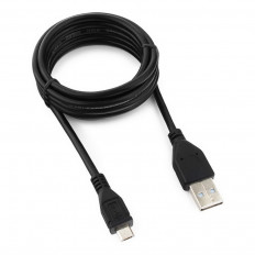 Шнур USB A шт/MICRO USB B 5pin шт 1.8м (CCP-mUSB2-AMBM-6)