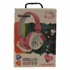 Наушники беспроводные AH-806D HELLO KITTY, накладные с микрофоном