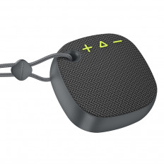 Колонка портативная BP22 Rhyme sports, серый BOROFONE Выходная мощность 5Вт; Bluetooth, USB, micro SD, AUX; Встроенный АКБ 1200mAh;