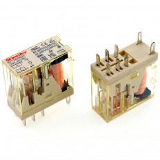 Реле RFT2CO024 Тип 10.2 24VDC 2C(DPDT) 8A Shenler 29*12.6*27.5mm;