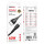 Кабель Type-C-Type-C, 1.0м, BX121 Energy черный, для зарядки и передачи данных, 60W