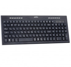 Клавиатура беспроводная PF-4510 MEDIUM Black PERFEO б/пр, клавиатура: питание ААА*1шт, размеры: 390*155*24мм
