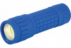 Фонарь 1008 светодиодный (синий) FOCUSray COB LED; питание 3xR03; пластиковый корпус