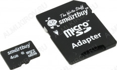 Карта MicroSDHC 4Gb (Class 10)