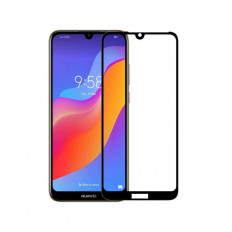 Защитное стекло Huawei Y5 2019, черное Premium No name