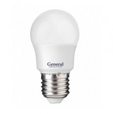 Лампа светодиодная 220В/ 12,0Вт/ E27/ 4500K (дневной белый) 950Lm GLDEN-G45F-12-230-E27-4500