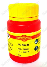 Флюс ALU FLUX 21 уп. 50гр (ESC.650084) CASTOLIN Флюс для пайки алюминия. Температура плавления 450 - 650гр.С