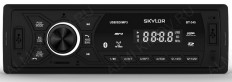 Автомагнитола BT-345 white с Bluetooth SKYLOR 4*50Вт, FM радио, BT/USB/AUX/SD, MP3, WMA и FLAC аудиофайлы,, линейный стерео выход RCA