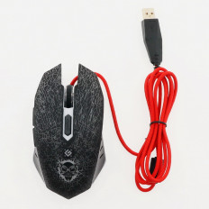 Комплект игровой: клавиатура+мышь+гарнитура+коврик MKP-350 черный DEFENDER проводной; подсветка