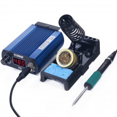 Паяльная станция ELEMENT-T12 (75W) ELEMENT (гарантия 12 месяцев) Паяльник, цифровой индикатор температуры.