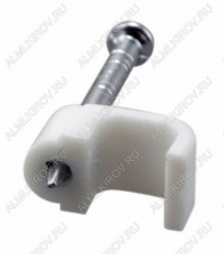 Скоба крепления плоского кабеля l=6,0mm (50шт)