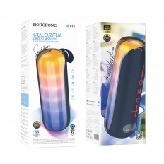 Колонка портативная BR44 Sound dance sports, синий BOROFONE Выходная мощность 10Вт; Bluetooth, USB, micro SD, AUX; Встроенный АКБ 1200mAh;