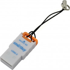 Card Reader SBR-707-O Orange SMART BUY USB2.0; поддержка microSD