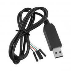 Преобразователь USB-UART PL2303HX (RC0113), в виде кабеля с разъемами РадиоКит