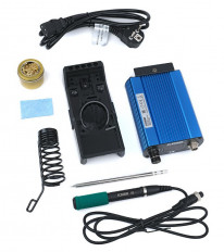 Паяльная станция ELEMENT-T12 (75W) ELEMENT (гарантия 12 месяцев) Паяльник, цифровой индикатор температуры.