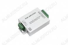 LED RGB-усилитель 12/24V, 216/432W, 3*6А, AMP-RGB-18A (001281) SWG IP20; размеры: 85*65*24мм