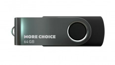 Карта Flash 64 Gb раскл (MF64-4 Dark USB 2.0) More Choice раскладная; USB 2.0