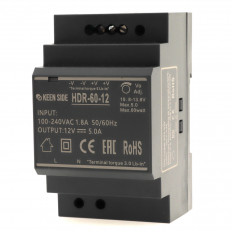 Модуль AC/DC HDR-60-12 12V 4.5A 54W