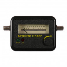 Прибор SAT FINDER SF-9502 Прибор для настройки спутниковых антенн: стрелочный + звуковая сигнализация, питание от ресивера