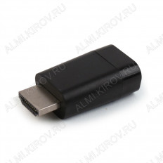 Видеоконвертер HDMI TO VGA+AUDIO L/R (A-HDMI-VGA-02) CABLEXPERT Вход HDMI; выход VGA,аудио 3.5шт; мини корпус