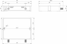 Репитер KROKS RK1800/2100/2600-55 трехдиапазонный; разъем SMA-female KROKS GSM1800, UMTS2100, LTE1800, LTE2600; 55дБ; 17дБм