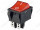 Сетевой выключатель RWB-513 (SC-767) ON-OFF красный с фиксацией с подсветкой 29,5*22,2mm; 15A/250V; 4 pin