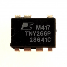 Микросхема TNY266PN DIP7 PI BVds 700V;Fosc 132kHz;Rdson 14R0;15W(230V+-15%),9.5W(85-265V)