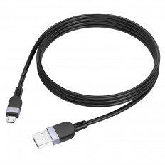 Кабель USB-microUSB, 1.0м, для зарядки и передачи данных, черный, X109 Energy