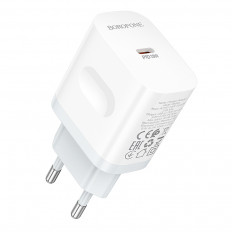 Сетевое зарядное устройство с выходом Type-C, PD20W, BA99A Breeze белый