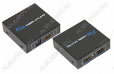 HDMI-Разветвитель 1/2 (17-6901) REXANT 1 HDMI-вход, 2 HDMI-выхода, HDMI 1.4a (3D), HDCP, 1080p