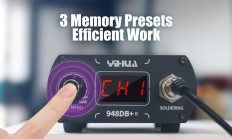 Паяльная станция YIHUA 948DB+II мини T12 (75W)