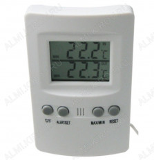 Термометр цифровой TM201 S-LINE Измерение наружной и внутренней температуры;