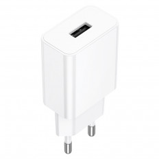 Сетевое зарядное устройство с выходом USB, 1.5А, белый, BA110A Lemi;