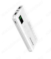 Аккумулятор внешний 10000mAh BT32 Precious белый BOROFONE выход: 2*USB; 2.0A