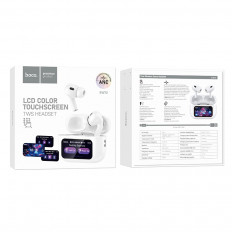 Наушники беспроводные TWS EW72 Soar , внутриканальные, с сенсорным диспл., ANC,белые.