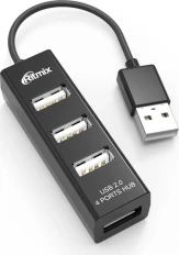 Разветвитель USB на 4 USB-порта CR-2402 RITMIX USB 2.0;