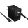 Сетевое зарядное устройство с вых.USB,Type-C,PD45W +QC3.0, BAS16A Erudite,черный, с каб.Type-C