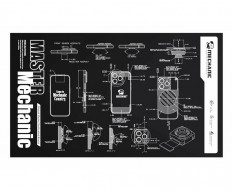 Коврик паяльный антистатический силиконовый Mechanic V77, 600*350мм