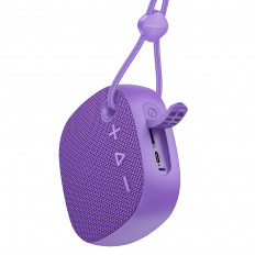 Колонка портативная BP22 Rhyme sports, фиолетовый BOROFONE Выходная мощность 5Вт; Bluetooth, USB, micro SD, AUX; Встроенный АКБ 1200mAh;