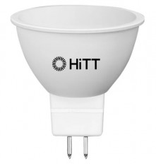 Лампа светодиодная 220В/ 11Вт/ GU5.3/ 6500К (холодный белый) HiTT-PL-MR16-11-230-GU5.3-6500