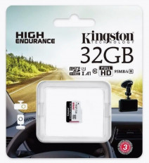Карта MicroSDHC 32Gb (Class 10) Canvas Select High Endurance UHS-I A1 V30 U1 95Mb/s KINGSTON USB 2.0