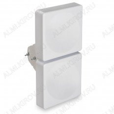 Антенна стационарная KAA15-750/2900 MIMO F-female для 3G/4G-модема KROKS 2G/3G/4G/LTE; 750-2900 MHz; 8-15dB; без кабеля; 2 разъема F-гнезда