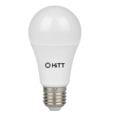Лампа светодиодная 220В/10,0Вт/E27/A60 дневной белый 4000К HiTT-PL-A60-10-230-E27-4000 (7010002) HITT