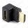 Переходник HDMI штекер/HDMI гнездо угловой 270° (A-HDMI270-FML) (21971)