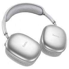 Наушники беспроводные W35 Air Triumpf, полноразмерные с микрофоном, , серебристые