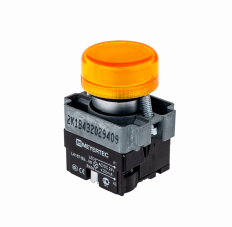 Сигнальная лампа 22мм, желтый, 24V AC/DC, IP65, MTB2-BV615 MEYERTEC