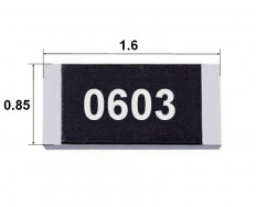 Резистор RS-03K224JT 220 кОм Чип 0603 0.1Вт 5% 0603 FENGHUA