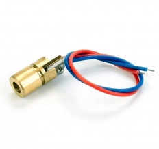 Модуль лазера Точка 5V LM6R-dot-5V (RCK353000) No name Рабочее напряжение: 5V; Мощность 5 МВт; Длина волны: 650нм; диаметр 6мм