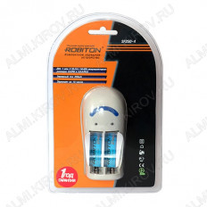 Зарядное устройство SF250-4 для 1-2 шт NiCd,NiMh аккум.,HR03/AAA,HR6/AA ROBITON для 1-2шт NiCd,NiMh HR03/AAA,HR6/AA