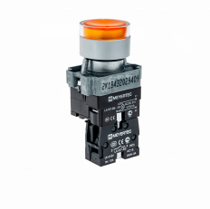 Кнопка с подсветкой, желтая, 24V AC/DC, 1NO, MTB2-BW3561 MEYERTEC